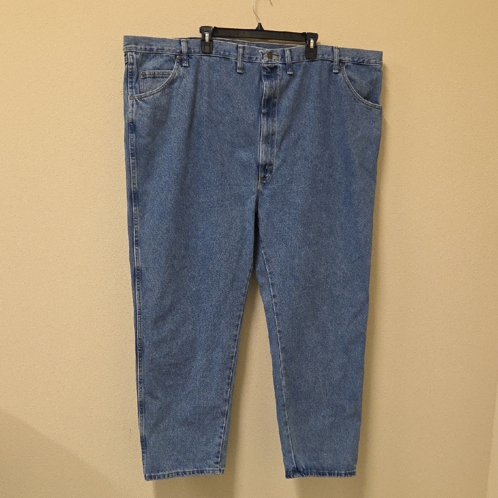 Wrangler Big Tall Relaxed Fit Mens Rugged WearWork Casual  DenimJeans Size 50/30